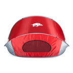 Ncaa Arkansas Razorbacks Manta Portable Beach Tent - Pop Up Tent - Beach Sun Shelter Pop Up