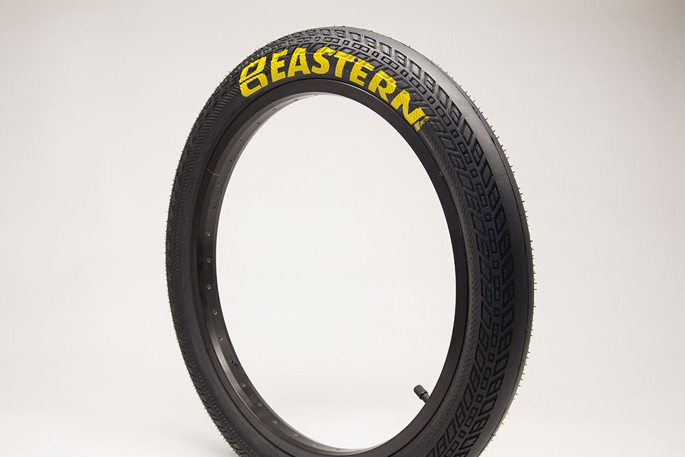 Eastern Bikes Squealer 100Psi 20X2.4 Bmx Tire (Black & Yellow)