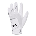 Under Armour Boys Ua Youth Isochill Golf Gloves , White (100)/Steel , Left Hand Youth Medium