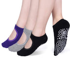 Yoga Socks Non Slip Skid Socks With Grips Pilates Ballet Barre Socks For Women