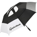TaylorMade Golf 2025 Tour Double Canopy Umbrella Black 64 Inches