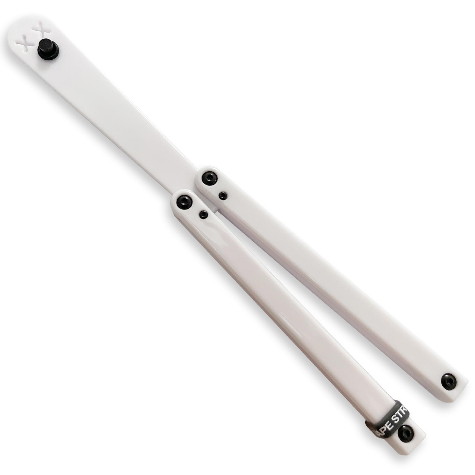 Larqety Foldable Plastic Tool, Sturdy And Lightweight, Excellent Balance, Practice Tool For Beginners (White)