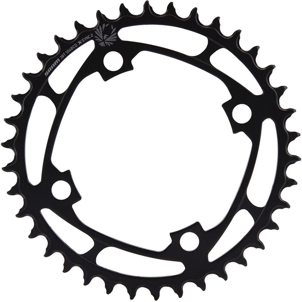 Sram Eagle X-Sync 2 Chainring 38T 104 Bcd Steel Black Mountain Bike