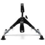 Pedal Exerciser Desk Exercise Bike Leg And Arm Recovery Bike With Lcd Monitor Foldable And Porable (Black/Grey)