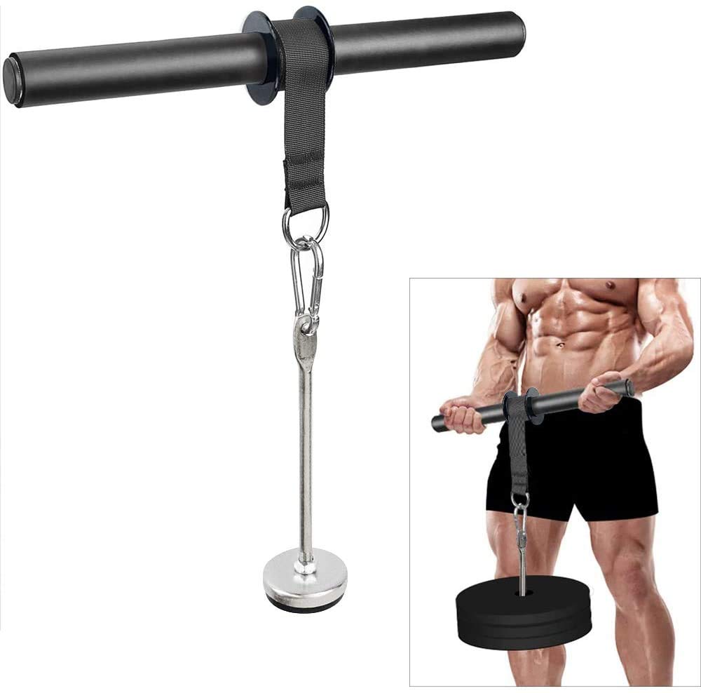 Morwealth Forearm Wrist Roller Blaster Exercise Trainer Weight-Bearing Wider Nylon Straps Arm Strength Training Fitness Equipmen