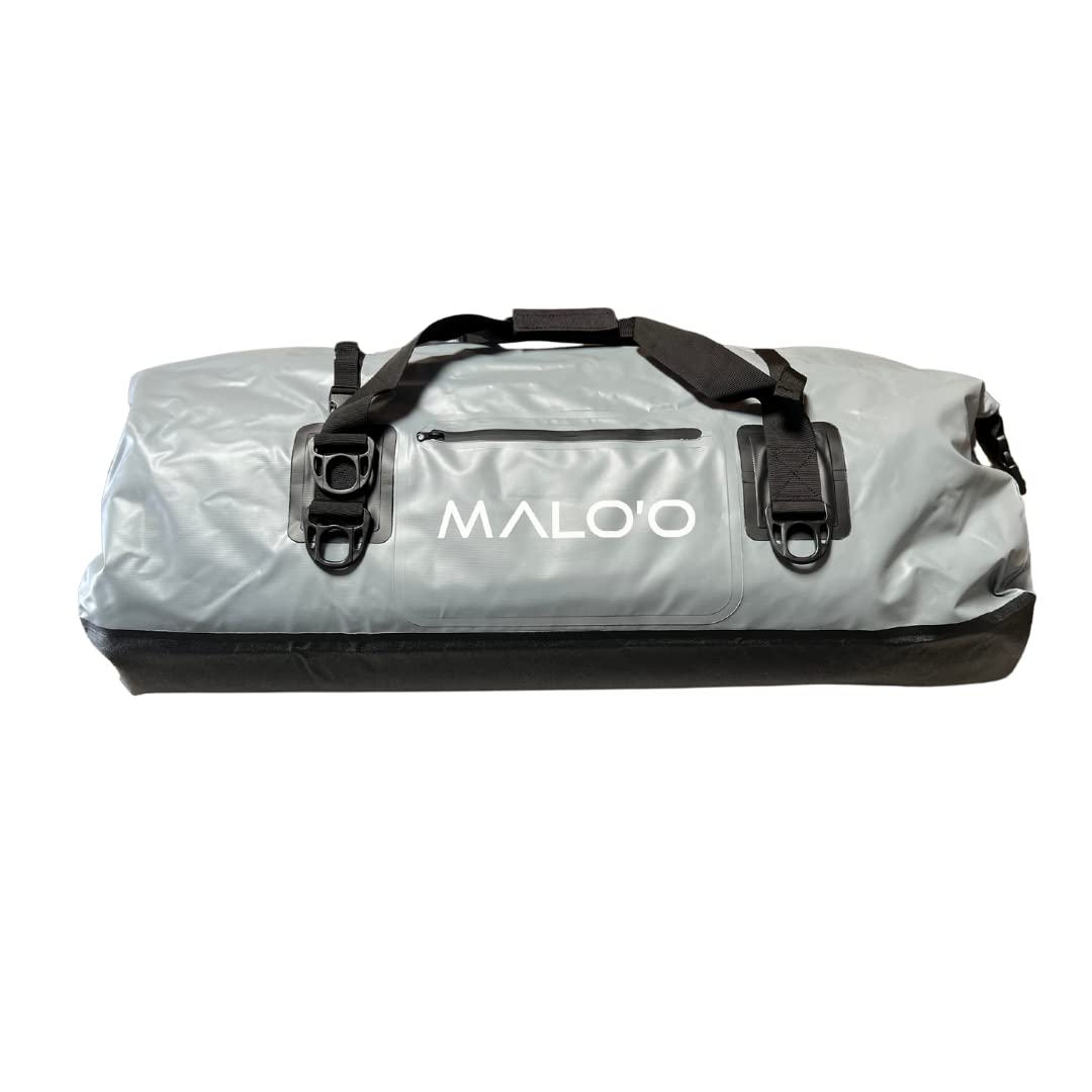Malo'o Waterproof Roll-Top Duffel - 100L - Keep Gear Dry for Outdoor Adventures - Pockets & Molle Loops