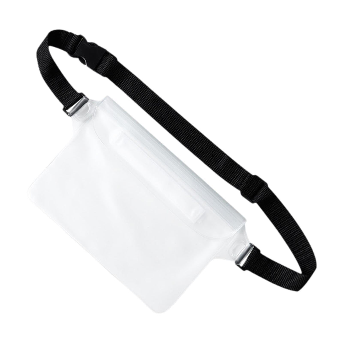 Merishopp Waterproof Fanny Pack Portable Waist Bag For Kayaking Outdoor Sports Boating White
