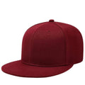 Wild Wolf MenS Cotton Hiphop Cap (Maroon)