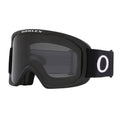 Oakley O-Frame 2.0 Pro L OO7124 Matte Black w/Dark Grey Ski Goggles for Men for Women + Bundle Accessory Leash Kit, Microfiber P