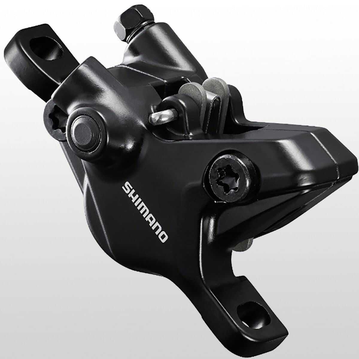 Shimano Deore Bl-M4100/Br-Mt410 Disc Brake And Lever - Front, Hydraulic, Resin Pads, Gray