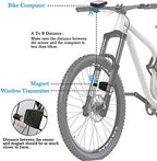 Bicycle Speedometer Waterproof Wireless Cycle Bike Computer Bicycle Odometer With Lcd Display  Multi-Functions