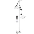 Minn Kota 1363737 Riptide Terrova Saltwater Electric-Steer Bow-Mount Trolling Motor With I-Pilot Link Gps, 112 Lbs Thrust, 87''