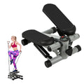 Panana Mini Stepper Machine with Resistance Bands and LCD Monitor