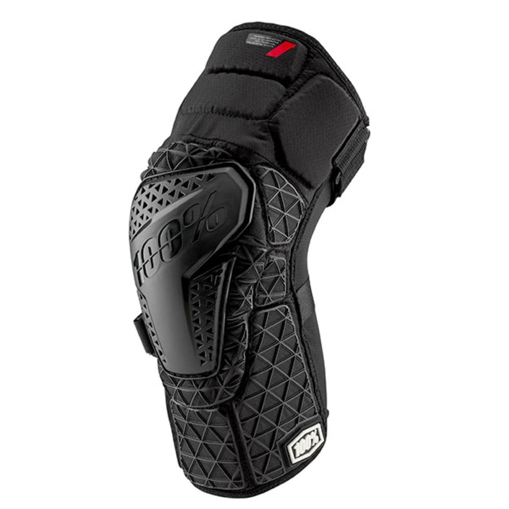 100% Surpass Mountain Biking Knee Pad - MTB & BMX Protection - Heavy Duty Hard Plastic and Smartshock Impact Absorbing Foam Padd