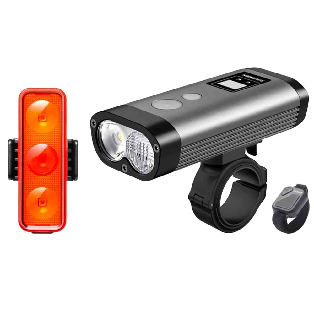 RAVEMEN LS30 USB Bike Light Set PR1600 + TR300