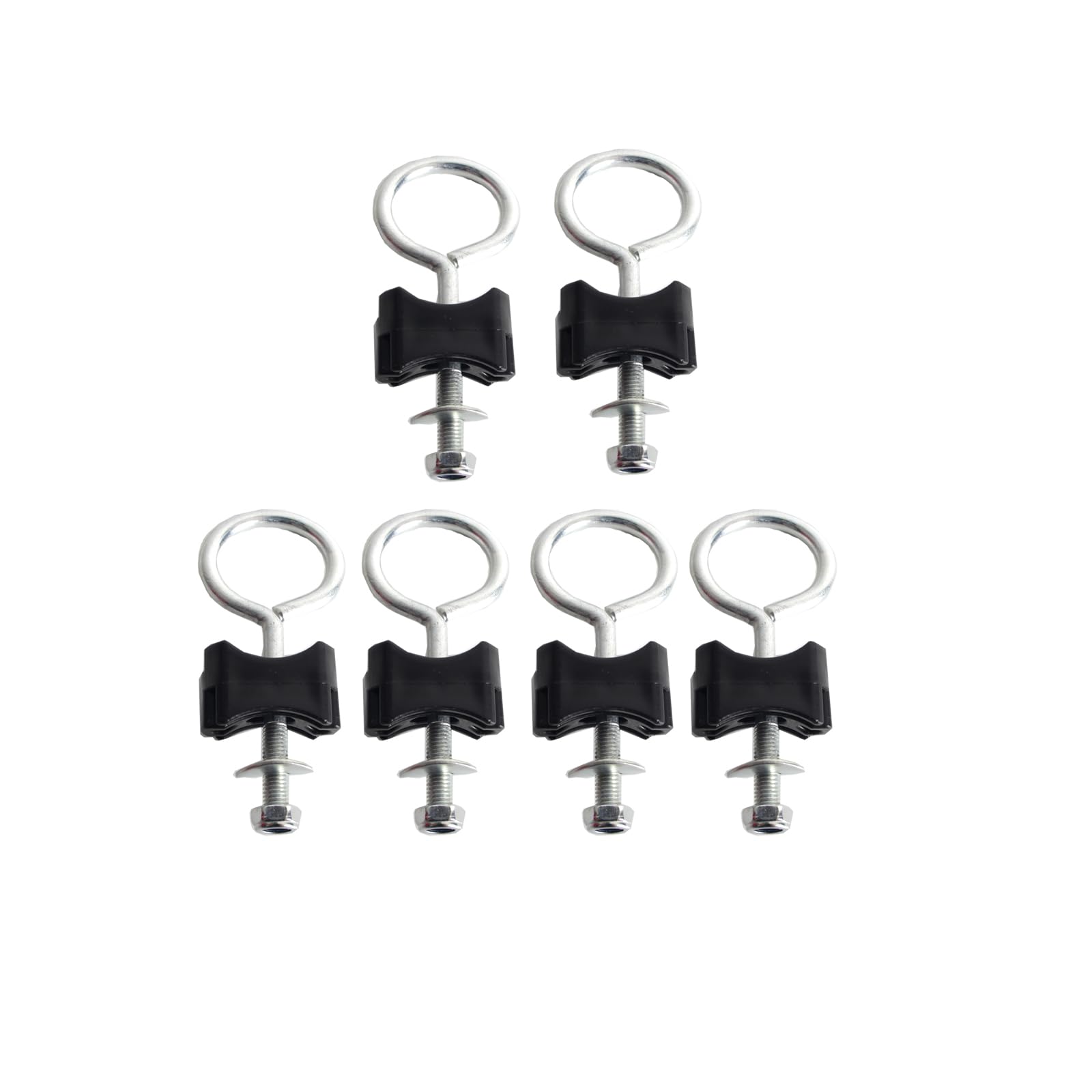 Round Trampoline Screws and Bolts Replacement Screws to fix The Trampoline Trampoline Replacement Parts 6mm (6pack)