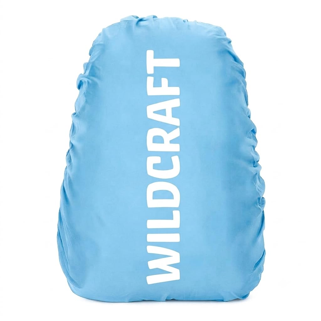 Wildcraft Dust and 100% Water Proof Rain Cover for All Backpacks and Laptop Backpacks (Color May Vary as per Availability)