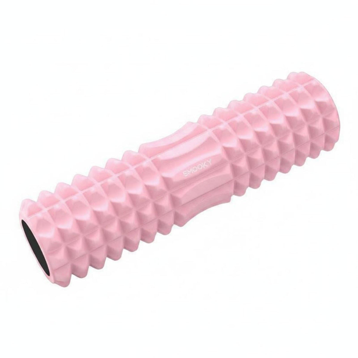 CLOVRIX Solid Core Knobby Roller Textured Pink Cylindrical Exercise Gear Muscle Release, | Rollers Fitness Equipment & Running Y