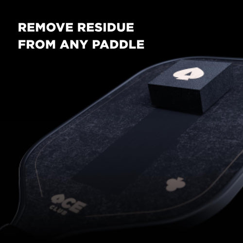 Ace Pickleball Paddle Cleaner For Carbon Fiber Paddles And Rackets Easily Removes Ball Residue, Dirt, And Minor Scrapes And Scra