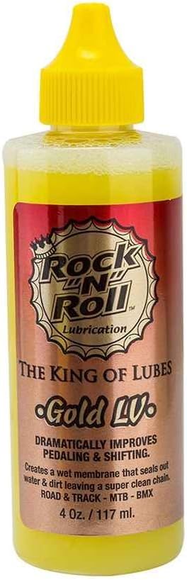 Rock N Roll 135816 Gold Chain Lubricant, 4-Ounce