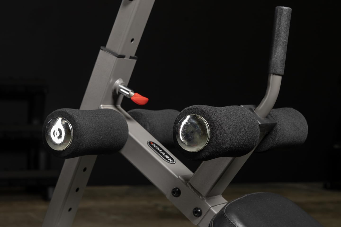 Xmark Adjustable Decline Ab Workout Bench, Ergonomic, For Sit-Ups, Crunches, Abdominal Muscles Exercise, 12-Position Xm-4416.1
