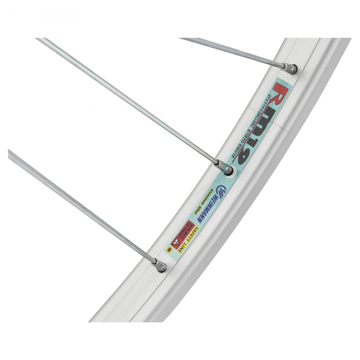 Wheel Front 27 X 1-1/4 Silver 36H