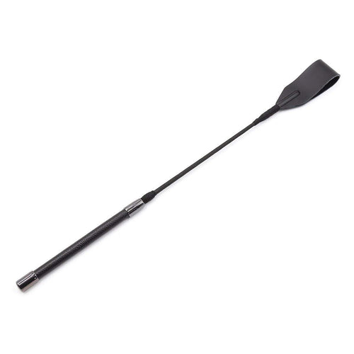 18'' Real Riding Crop Whip Genuine Leather Top For Equestrian Sports