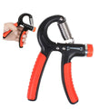 Adjustable Hand Grip Strengthener 1040kg | Orange | Pack of 1 | Forearm & Wrist Exerciser | Muscle Training & Recovery Trainer