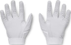 Under Armour Boys Clean Up T Ball Gloves, (100) White/Halo Gray/Halo Gray, One Size Fits Most