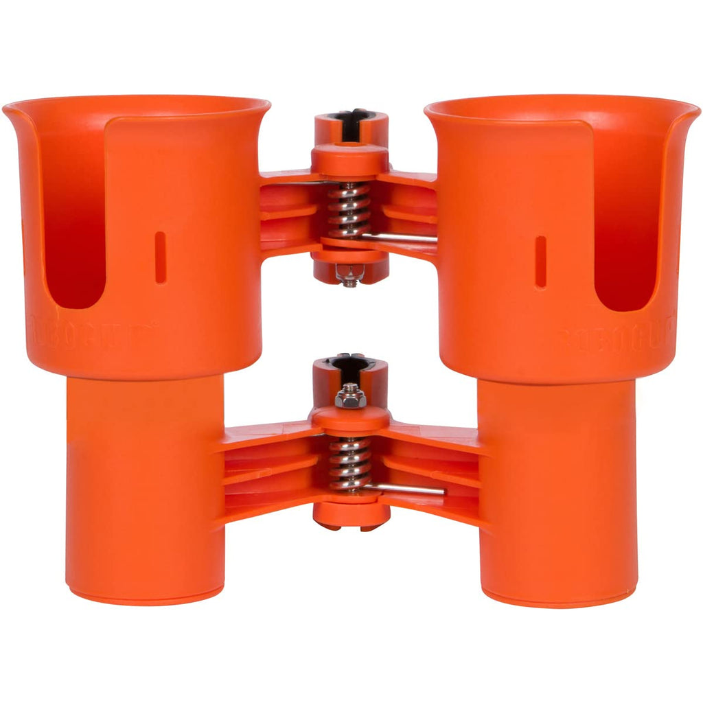 Robocup, Orange, Updated Version, Best Cup Holder For Drinks, Fishing Rod/Pole, Boat, Beach Chair/Golf Cart/Wheelchair/Walker