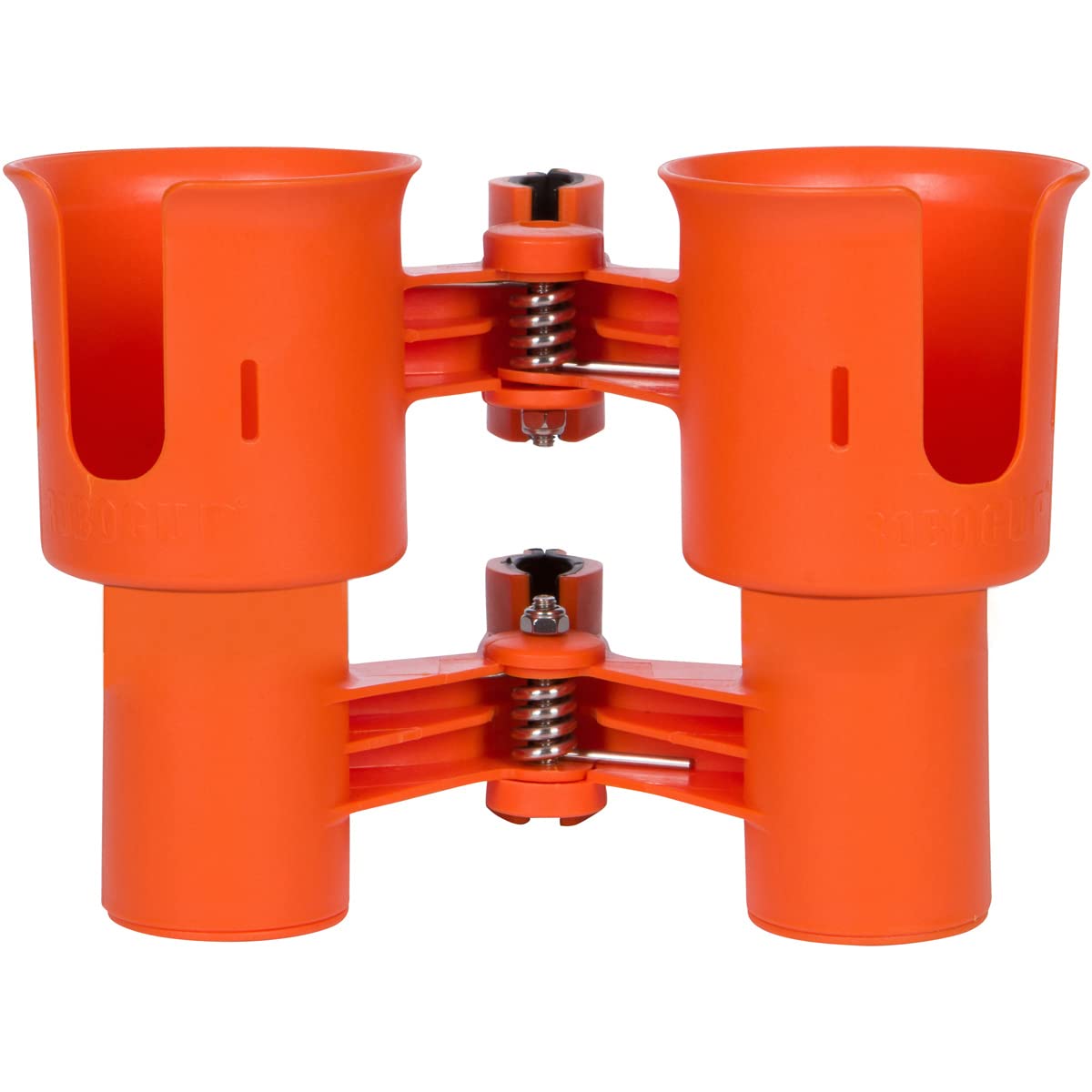 Robocup, Orange, Updated Version, Best Cup Holder For Drinks, Fishing Rod/Pole, Boat, Beach Chair/Golf Cart/Wheelchair/Walker