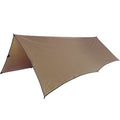 Onetigris Bulwark Camping Tarp, 100% Waterproof Bushcraft Shelter, Lightweight Hammock Rain Fly Portable Anti Uv Large 12.8Ft X 