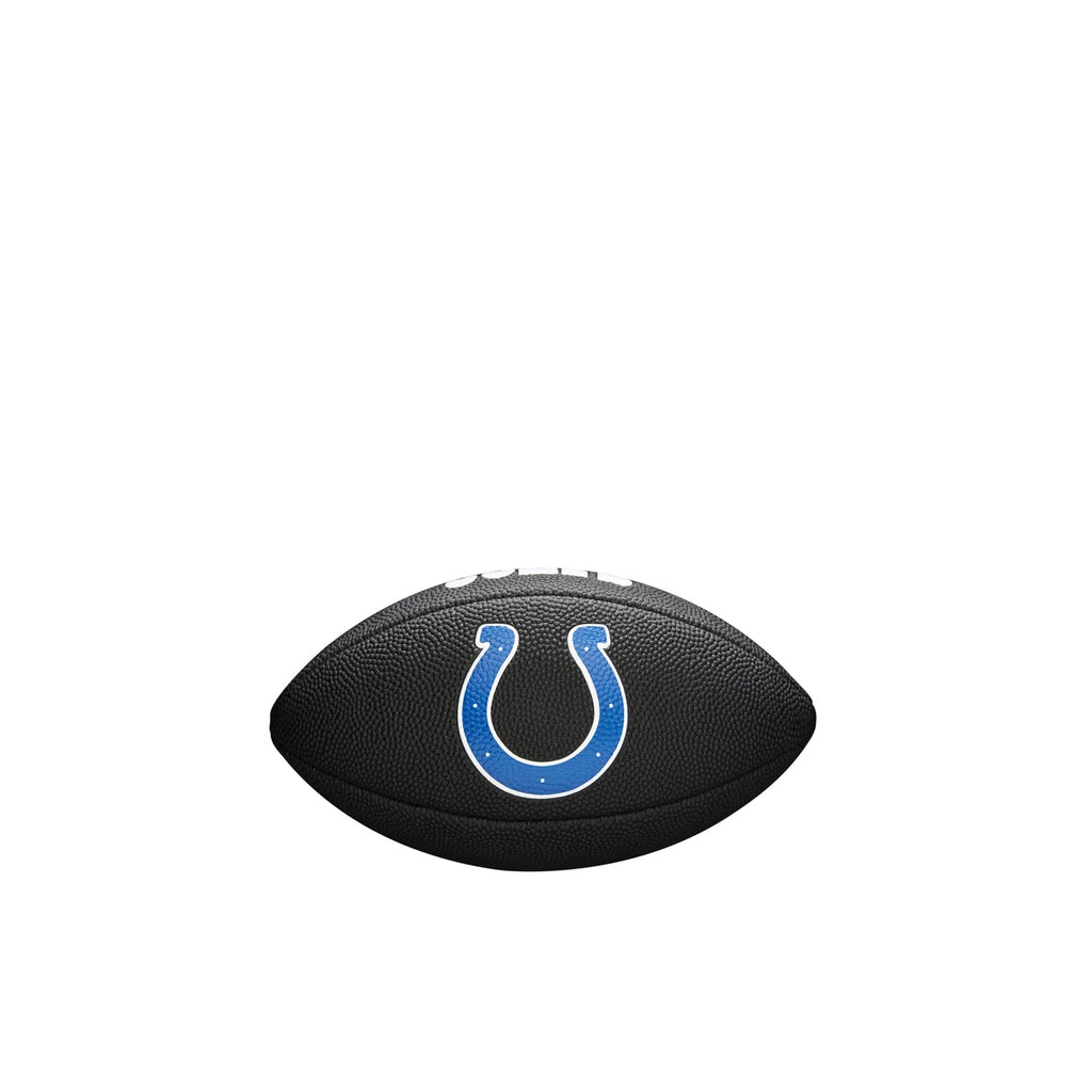 Wilson Sporting Goods Nfl Indianapolis Colts Team Logo Football , Black, Mini Size
