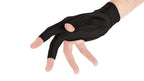 Roaming Quick-Dry Breathable Billiard Pool Gloves, Shooters Carom Snooker Cue Sport Glove Fits On Right Hand (Black-Right Hand,