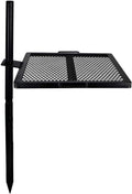 Gamemaker Open Fire Cooking Grill - Portable Campfire Grill For Open Flame Cooking, Firepits, Outdoor Fire Rings & Camping - Hea