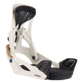 Burton Womens Escapade Re:Flex Step On Snowboard Bindings (Large (9-11), White/Gold)