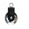Ecomistiq 360 Degree Rotation Fitness Cable Pulley Assembly Quiet Bearing Gym Pulley Roller Grooved, Al Alloy Pulley