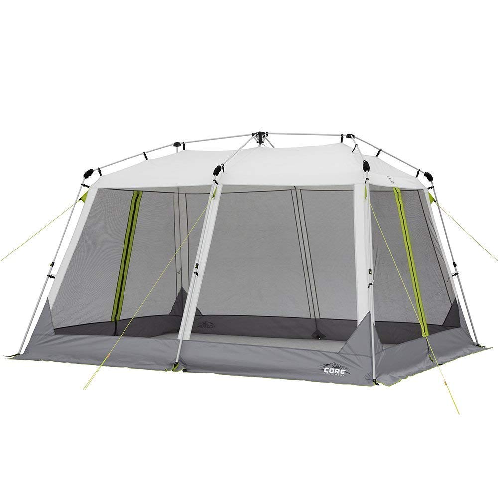 Core 12'X10' Instant Screen House | Folding And Portable Large Pop Up Canopy Shelter With Included Carry Bag | Perfect For Famil