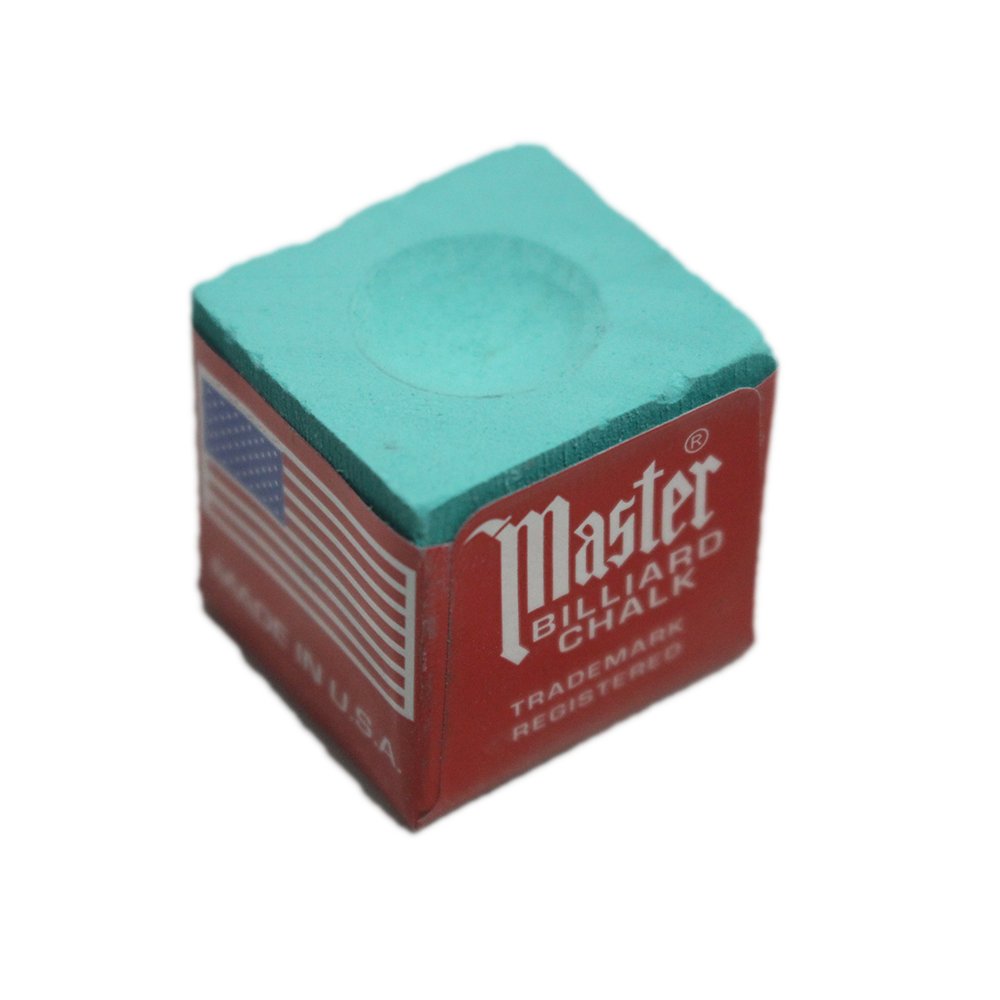 24 Pcs Green Master Pool Cue Chalk