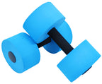 Elevon Complete Swim Training Set Including Water Dumbbell Weights, Floating Belt And Pull Buoy Leg Float, Blue