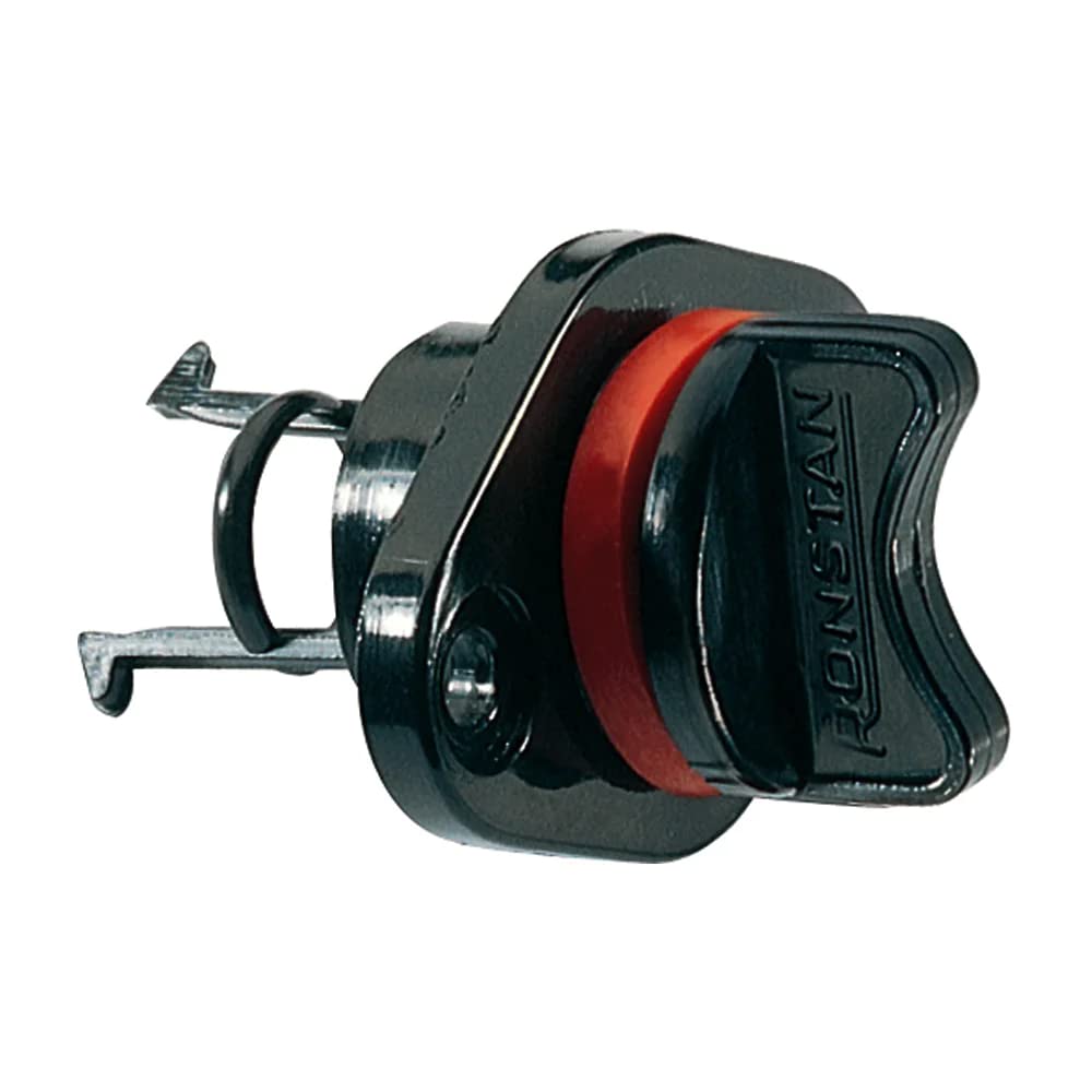 Ronstan Drain Plug & Housing Coarse Thread Black Nylon