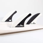 Fcs Ii Mick Fanning Tri Fin Set Black/White Medium