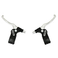 DIA-COMPE 182s-2 Tech77 w/Thumb-Lock Stopper Brake Lever Set, Silver, DP2526