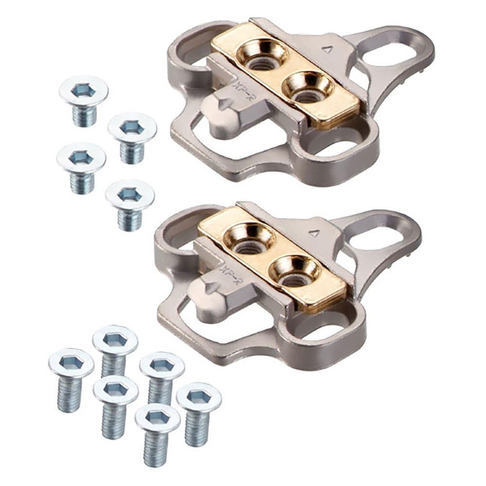 XPEDO XPR Cleat Set - 6 Float | SPD Style Cleats for 3-Hole Road Shoes | Includes Mounting Hardware | 135g per Set | XPR