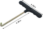 Hengle 5.5 Inch(14Cm) Trampoline Spring Heavy Spring Stainless Steel Galvanized Spring (10Pcs) And 1T-Hook