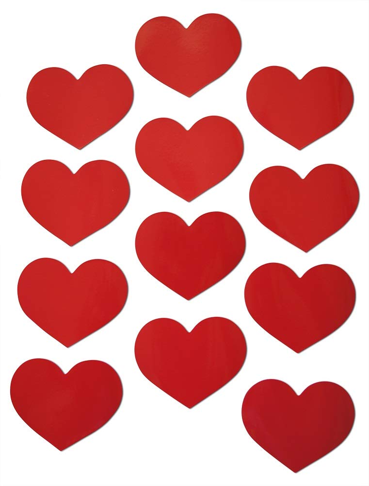 Novel Merk Red Heart Love Small Refrigerator Magnets Set for Teacher Decorations Party Favors & Carnival Prizes Miniature Design