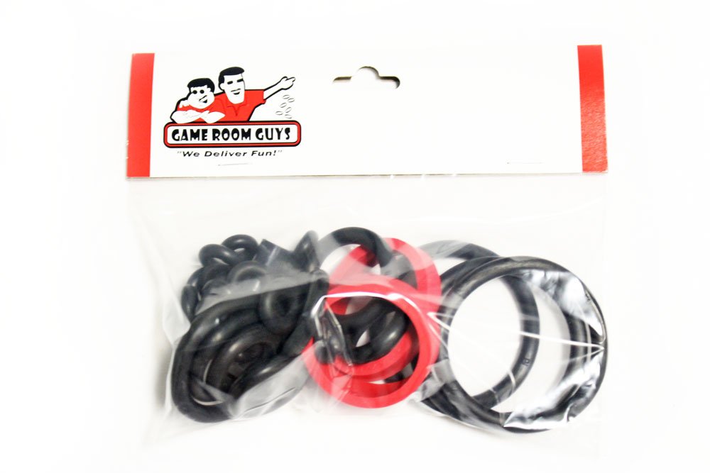 Game Room Guys Stern Avatar Pinball Black Rubber Ring Kit