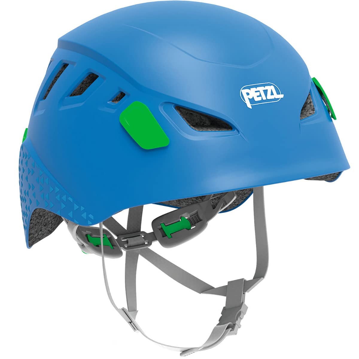 Petzl Picchu Childrens Helmet - Kids Climbing and Cycling Helmet with Enhanced Head Protection - Blue - One Size