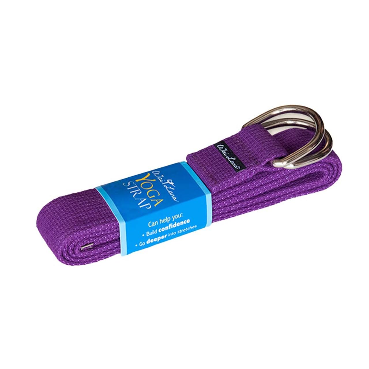 Wai Lana Yoga Straps (Purple, 10Ft)