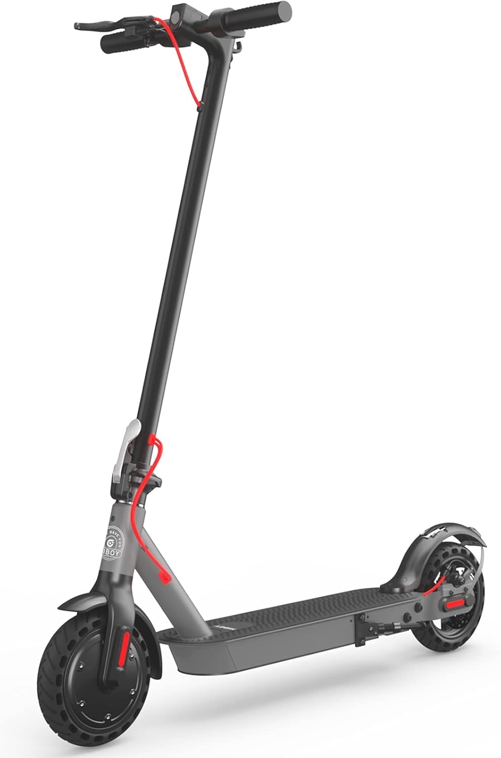 Hiboy Electric Scooter, 8.5 Tires, Up to 17 Miles Range, 350W Motor & 19 MPH Portable Foldable Commuting Electric Scooter for Ad